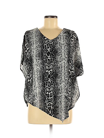 Roz & Ali Short Sleeve Blouse (view 1)