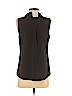 Banana Republic Factory Store 100% Polyester Black Sleeveless Blouse Size XS - photo 2