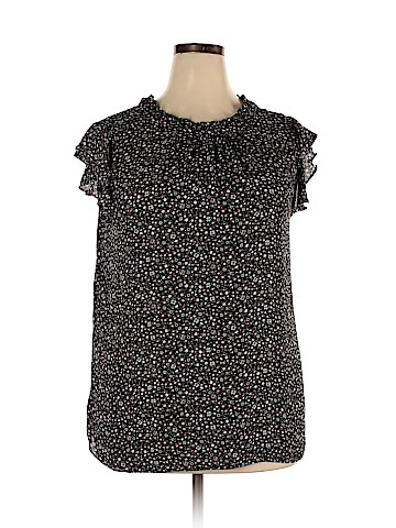 Ann Taylor LOFT Short Sleeve Blouse (view 1)