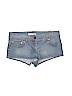 Michael Kors Blue Denim Shorts Size 2 - photo 1