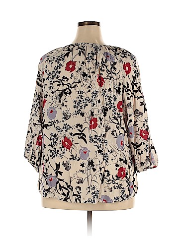 Rose & Thyme 3/4 Sleeve Blouse (view 2)