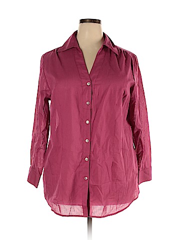 Avenue Long Sleeve Button-Down Shirt (view 1)