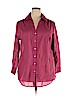 Avenue Pink Long Sleeve Button-Down Shirt Size 18 - 20 Plus - photo 1