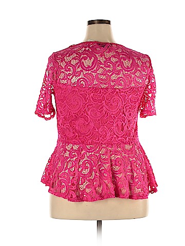 Ashley Stewart Short Sleeve Blouse (view 2)