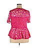Ashley Stewart Pink Short Sleeve Blouse Size 18 - 20 Plus - photo 2