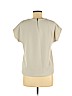 Ann Taylor Ivory Short Sleeve Blouse Size M (petite) - photo 2