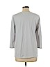 Alfred Dunner Gray 3/4 Sleeve T-Shirt Size M - photo 2
