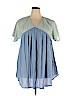 Velzera 100% Rayon Blue Short Sleeve Blouse Size 2X - photo 1