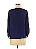 Ann Taylor LOFT 100% Polyester Purple Long Sleeve Blouse Size M (petite) - photo 2