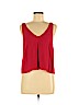 Wilfred Free 100% Polyester Red Tank Top Size M - photo 1