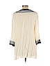 Assorted Brands 100% Rayon Ivory 3/4 Sleeve Blouse Size L - photo 2