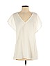 J. Crew Factory Store 100% Cotton White Short Sleeve Top Size S - photo 1