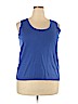 Talbots 100% Cotton Blue Tank Top Size 2X - photo 1