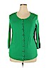Talbots 100% Cotton Green Cardigan Size 1X - photo 1