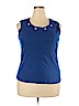 Tribal 100% Cotton Blue Tank Top Size XXL - photo 1