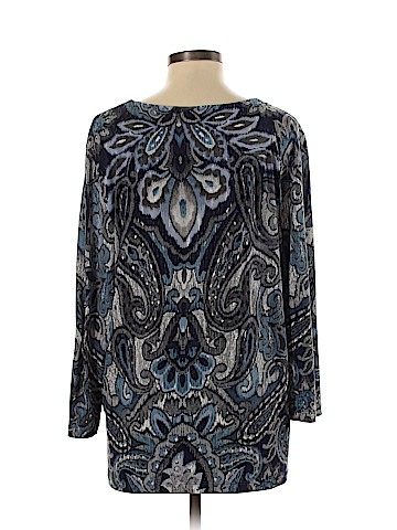 Alfred Dunner 3/4 Sleeve Top (view 2)