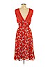 SDII 100% Polyester Orange Casual Dress Size M - photo 2