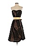 Robin Jordan Brown Cocktail Dress Size 6 - photo 1