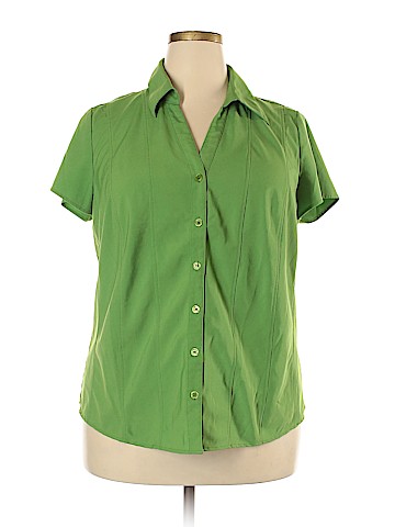 Style&Co Short Sleeve Button-Down Shirt (view 1)