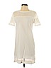 Divided by H&M 100% Cotton White Casual Dress Size 4 - photo 1