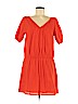 J. Crew Factory Store 100% Rayon Orange Casual Dress Size M - photo 1