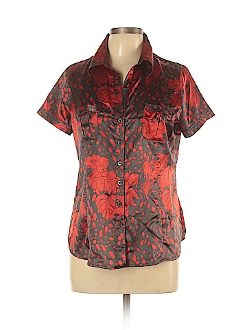 BCBGMAXAZRIA Short Sleeve Blouse (view 1)