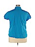 Venezia Blue Short Sleeve Button-Down Shirt Size 18 - 20 Plus - photo 2