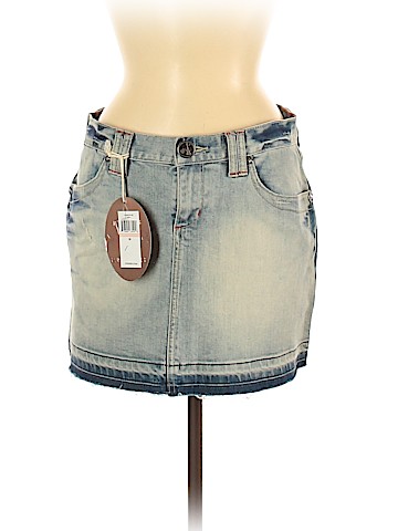 BCBGirls Denim Skirt (view 1)
