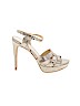 Vince Camuto Gold Heels Size 6 1/2 - photo 1