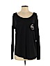 Victoria's Secret Pink Black Long Sleeve Top Size S (petite) - photo 1