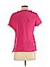 Tahari 100% Silk Pink Short Sleeve Silk Top Size M - photo 2