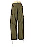Zara SRPLS 100% Cotton Green Cargo Pants Size S - photo 2