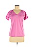 Adidas 100% Rayon Pink Active T-Shirt Size M - photo 1
