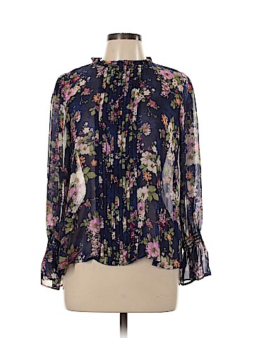 Pink Rose 3/4 Sleeve Blouse (view 1)