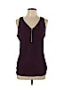 Express Outlet 100% Polyester Purple Sleeveless Blouse Size L - photo 1