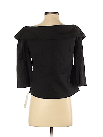 Zara Basic 3/4 Sleeve Button-Down Shirt (view 2)