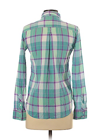 American Eagle Outfitters Long Sleeve Button-Down Shirt (view 2)