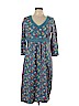 Boden 100% Cotton Blue Casual Dress Size 10 - photo 1