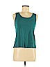 Eileen Fisher Green Tank Top Size S (petite) - photo 1