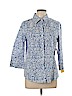 Kim Rogers Blue 3/4 Sleeve Blouse Size L - photo 1