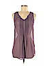 Maurices 100% Polyester Purple Sleeveless Blouse Size M - photo 1