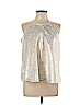 Worthington Silver Sleeveless Blouse Size L - photo 1