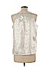 Worthington Silver Sleeveless Blouse Size L - photo 2