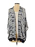 Miley + Molly 100% Rayon Blue Kimono Size M - photo 1