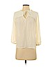 Ann Taylor LOFT Ivory Long Sleeve Top Size XS (petite) - photo 1