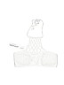 C Apparel 100% Cotton White Swimsuit Top Size M - photo 1