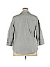 Lane Bryant Gray Long Sleeve Button-Down Shirt Size 20 - photo 2