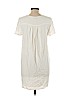 Lulu 100% Rayon White Casual Dress Size L - photo 2