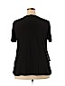 Avenue Black Short Sleeve Blouse Size 18 - 20 Plus - photo 2
