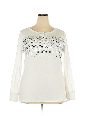 Eddie Bauer Long Sleeve Henley (view 1)